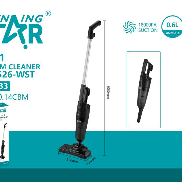 2 IN 1 Vacuum  Cleaner 600 W